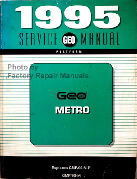 1995 Service Manual Geo Metro