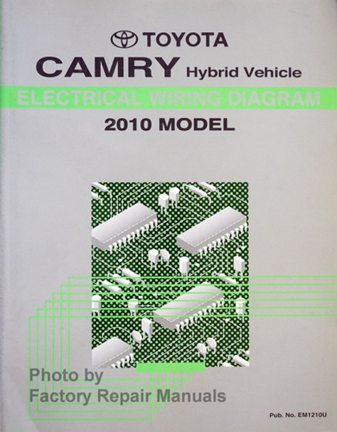 2010 Toyota Camry Hybrid Electrical Wiring Diagrams