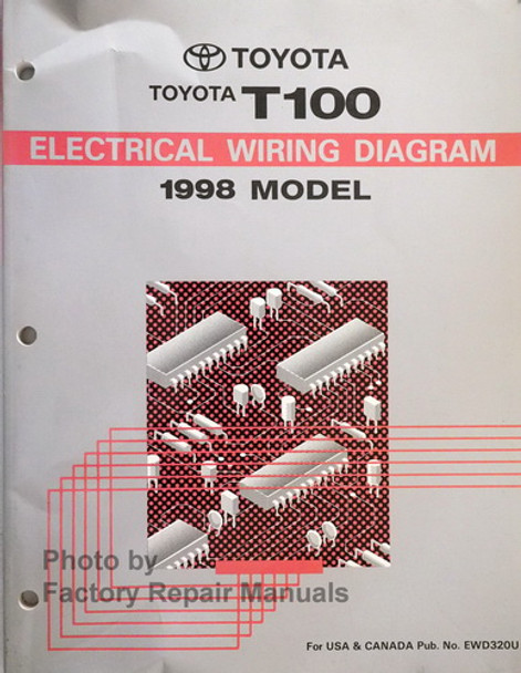 1998 Toyota T100 Electrical Wiring Diagram 