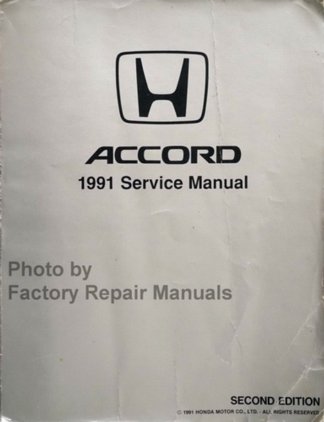 1991 Honda Accord Service Manual