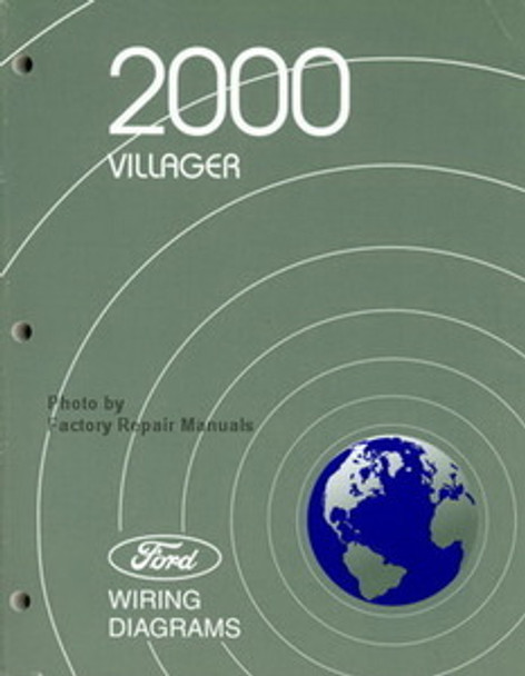 2000 Mercury Villager Electrical Wiring Diagrams