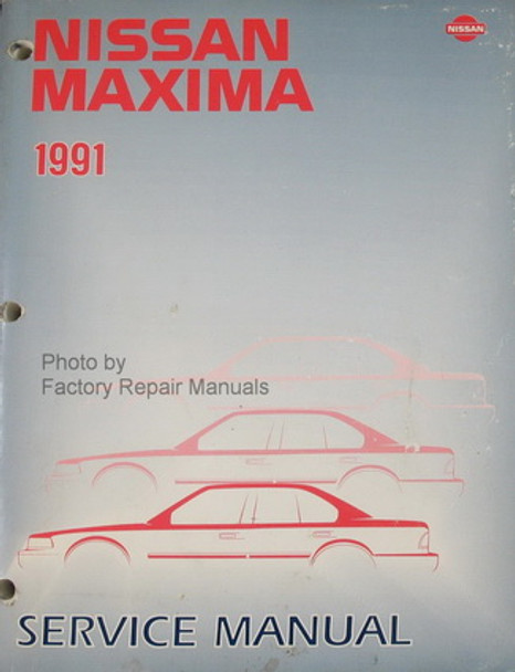 1991 Nissan Maxima Factory Service Manual - Original Shop Repair