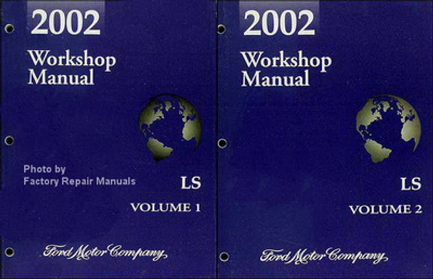 2002 Workshop Manual Lincoln LS Ford Volume 1, 2