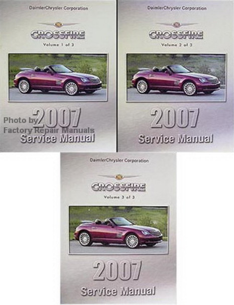 2007 Chrysler Crossfire Factory Service Manuals