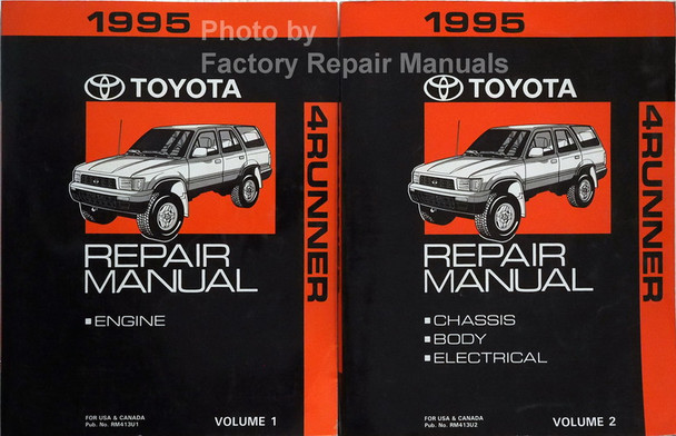 1995 Toyota 4Runner Repair Manual Volume 1, 2