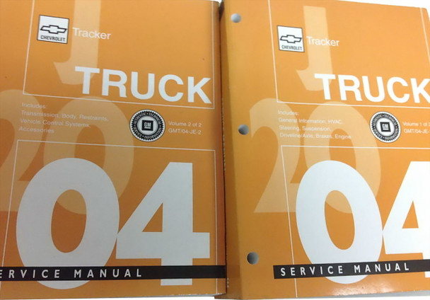 Chevrolet Tracker 2004 Service Manual