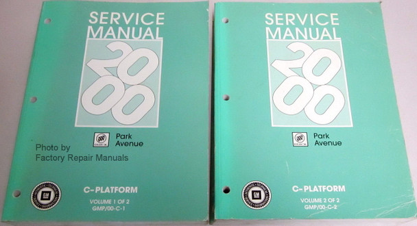 2000 Buick Park Avenue Service Manuals