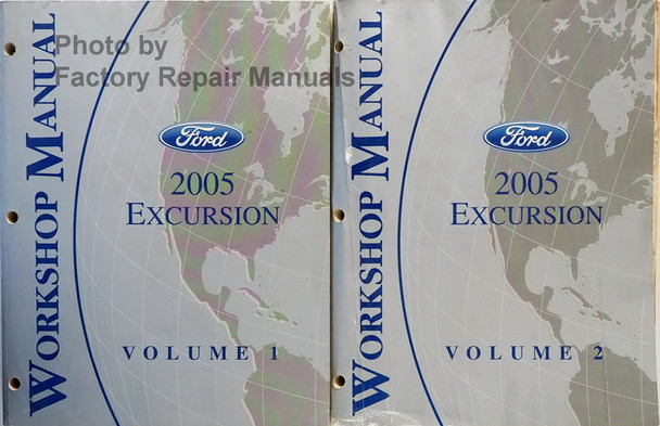 2005 Ford Excursion Factory Workshop Manual Volume 1, 2