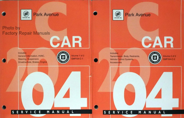 2004 Buick Park Avenue Service Manuals