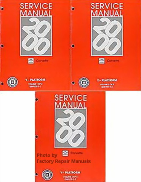 2000 Chevrolet Corvette Service Manuals