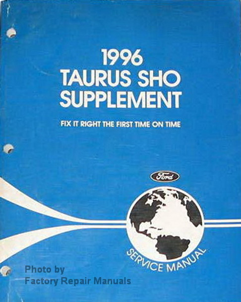 1996 Taurus SHO Supplement