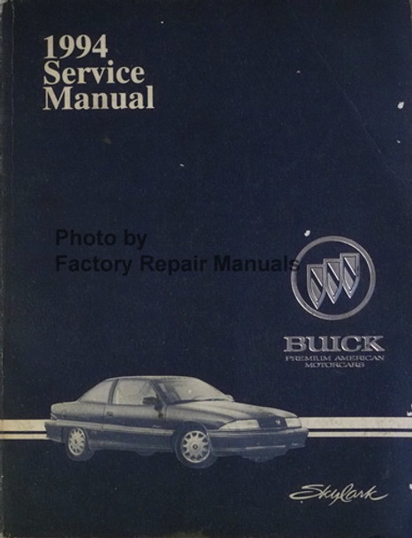 1994 Buick Skylark Service Manual