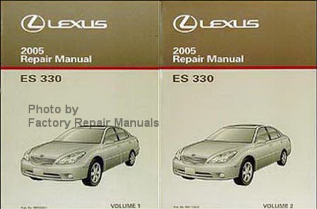 Lexus Service Manuals Original Shop Books | Factory Repair Manuals