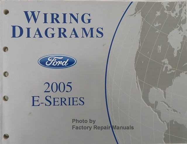 2005 Ford F250 F350 F450 F550 Super Duty Truck Electrical Wiring