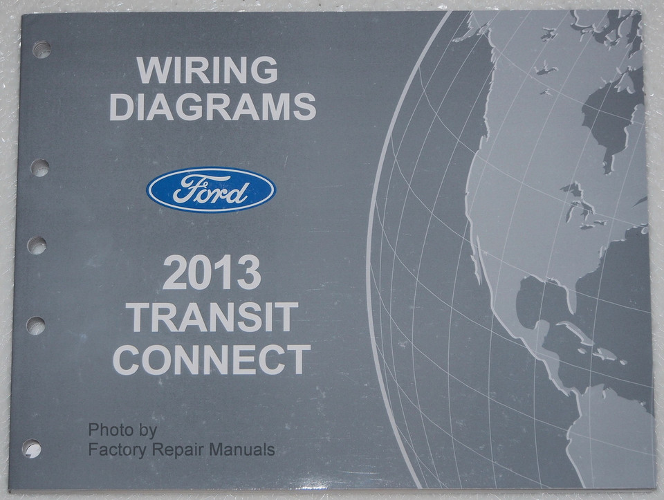 2017 Ford Transit Connect Electrical Wiring Diagrams Manual Original