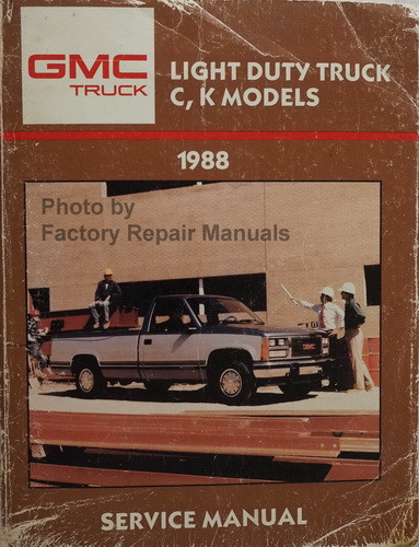 GMC Truck Service Manuals Original Shop Books Factory Repair Manuals