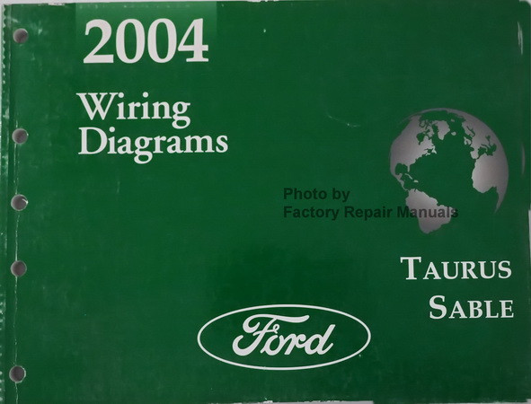 2004 Ford Taurus Mercury Sable Electrical Wiring Diagrams Original Shop