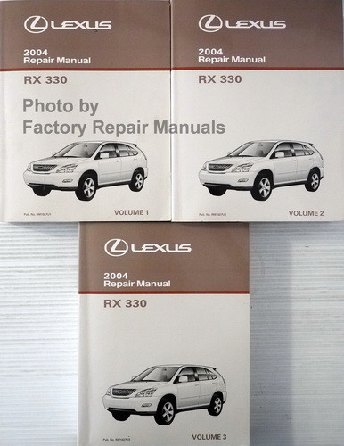 2004 Lexus RX330 Electrical Wiring Diagrams Manual Original RX 330