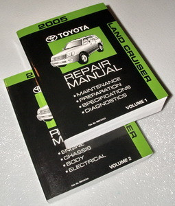 2005 Toyota Land Cruiser Electrical Wiring Diagrams Original Factory