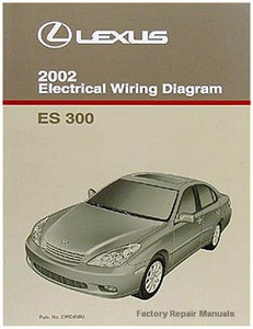 2002 Lexus ES300 Electrical Wiring Diagrams Manual Original ES 300