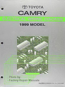 1999 Toyota Camry Electrical Wiring Diagrams Original Factory Manual
