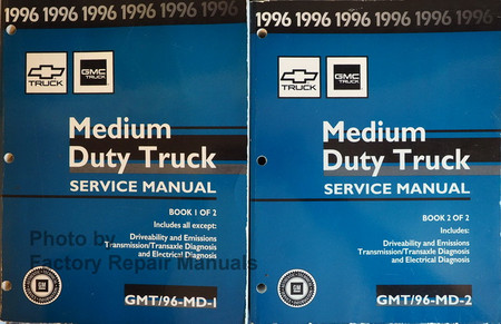 1996 Chevy Kodiak GMC TopKick P6 B7 Bus Chassis Factory Shop Service ...
