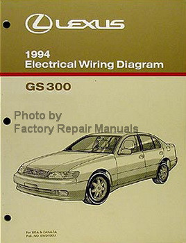 1994 Lexus GS300 Electrical Wiring Diagrams GS 300 Original Manual