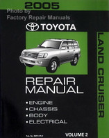 2005 Toyota Land Cruiser Repair Manual Volume 2