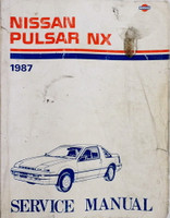 1988 Nissan Pulsar NX Service Manual