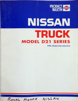 1996 Nissan Truck D21 Series Model Introduction Manual