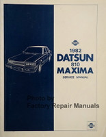 1982 Datsun 810 Maxima Service Manual 