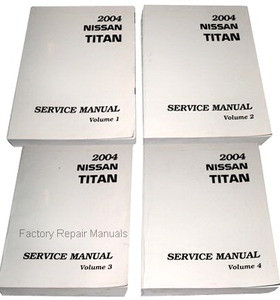 2004 NISSAN TITAN SERVICE MANUAL intelligence overview