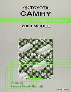 2000 Toyota Camry Electrical Wiring Diagrams Original Factory Manual