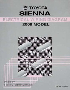 2009 Toyota Sienna Electrical Wiring Diagrams - Original Shop Manual