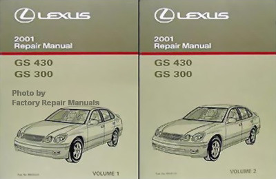 2001 LEXUS GS430 & GS300 Factory Service Manual Set Original Shop