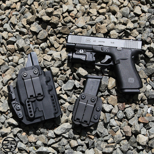 glock 43x mos with tlr7 sub holster