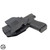Glock 48 MOS OWB Kydex Holster Black Paddle Attachment Glock 48 MOS OWB Kydex Holster Black Paddle Attachment