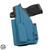 Sig Sauer P365 (365XL) Streamlight TLR7 Sub AIWB Appendix Inside Waistband holster in Jade Blue with molded in concealment wedge Sig Sauer P365 (365XL) Streamlight TLR7 Sub AIWB Appendix Inside Waistband holster in Jade Blue with molded in concealment wedge