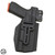 Glock® X300 Left Handed Outside Waistband Duty Grade Holster Attachment Pattern