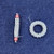 16-25.4p Beaded Toggle Clasp