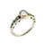23-26.1a Faceted Riveted Ring