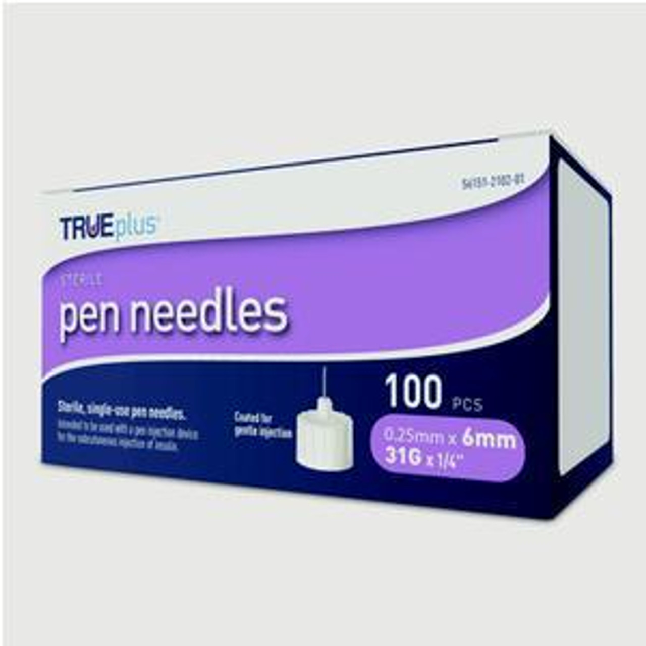 New TRUEPLUS 56151-2113-01 TruePlus Pen Needles 31g, 8mm, 100ct Disposables  - General For Sale - DOTmed Listing #4615244