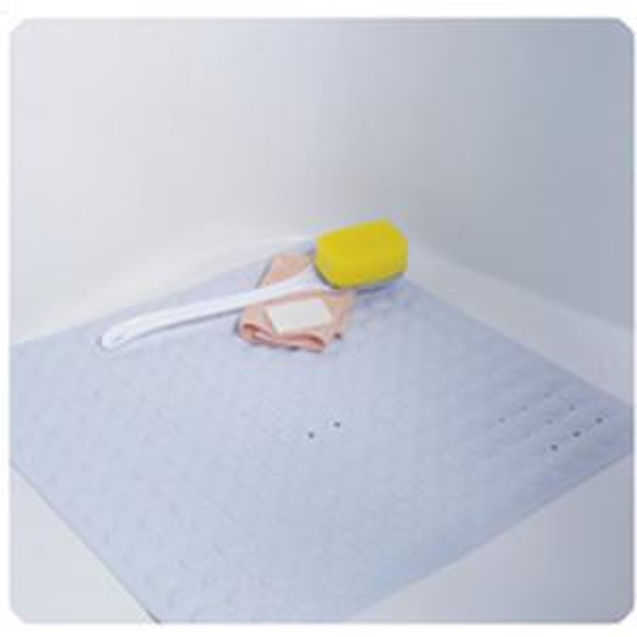 DMI No-Skid Cushioned Shower Mat With Drainage Holes
