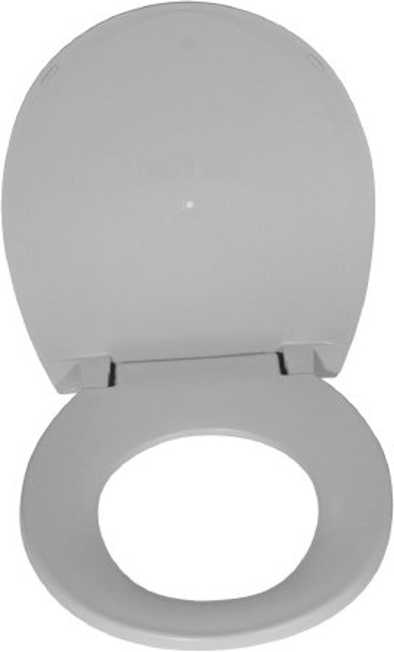 black oblong toilet seat