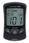 Blood Glucose Meter Kit Glucocard Vital 7 Seconds Stores Up To 250 Results, 14- and 30-Day Averaging Automatic Coding