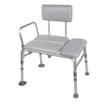 Drive Medical Knock Down Padded Transfer Bench 2134 H x 24 W 5441608