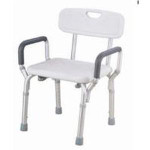 Rose Healthcare Deluxe Bath Bench with Back 16 W x 12 D Seat 62911070