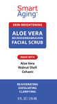 Smart Aging™ Aloe Microdermabrasion Facial Scrub Label