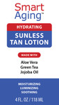 Smart Aging™ Sunless Tanning Lotion Label