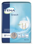 Adult Incontinent Brief TENA Stretch Ultra Tab Closure / Pull On Large / X-Large Disposable Heavy Absorbency